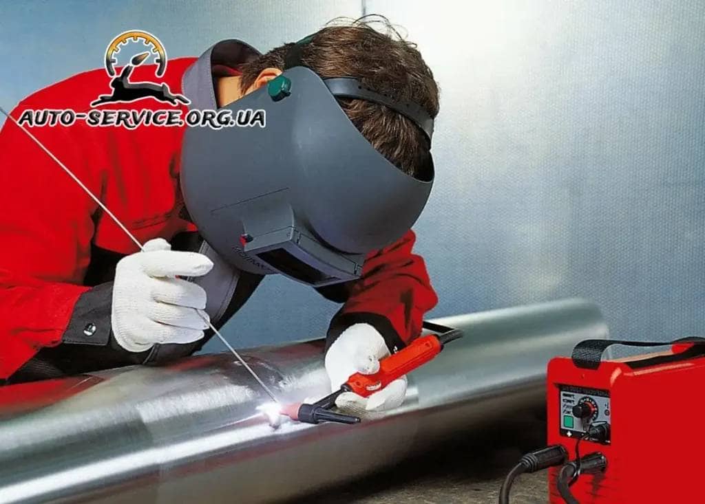 Ремонт алюминиевой трубы