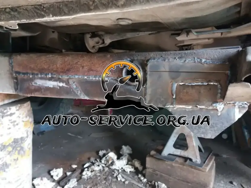 Ремонт рамы автомобиля и внедорожника 1 Сварка рамы авто Киев