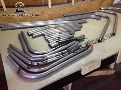 Гибка труб для глушителя